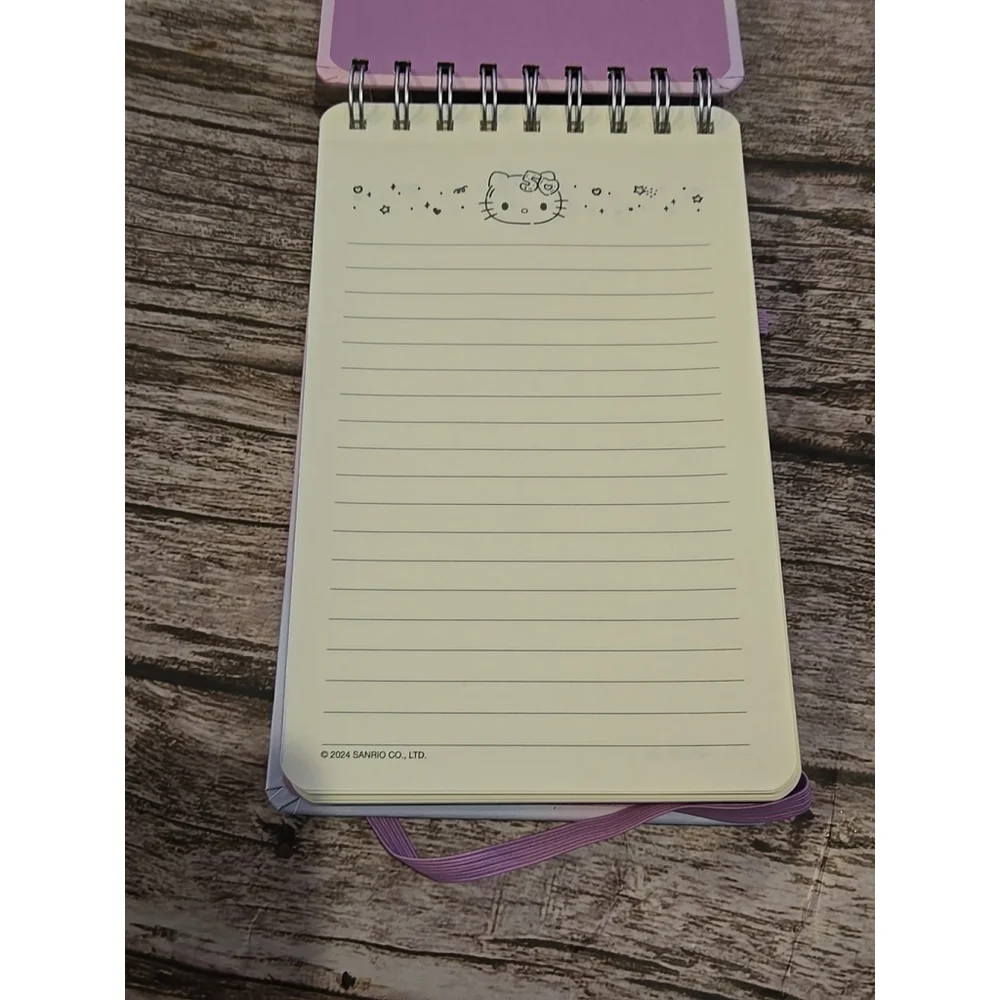 Hello Kitty x Studio Oh! 50th Anniversary Top-Spiral Notebook - NEW 8x5 (220)